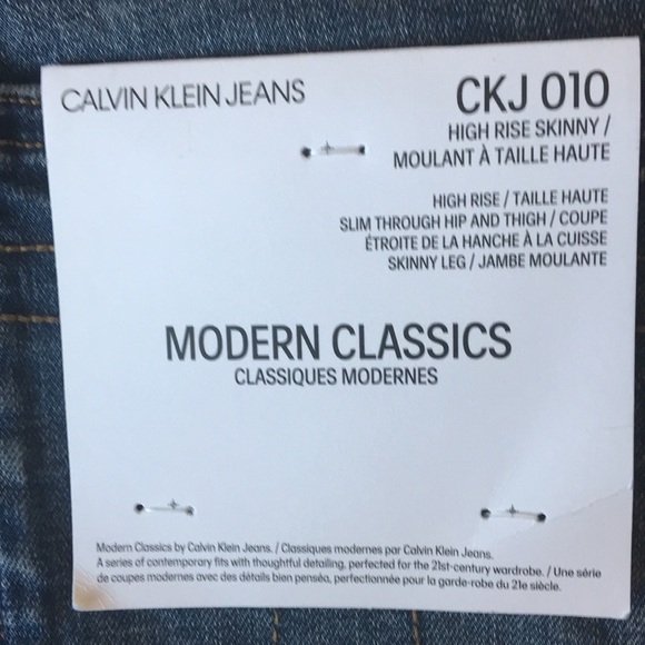 NWT Calvin Klein Skinny Jeans - Picture 3 of 6
